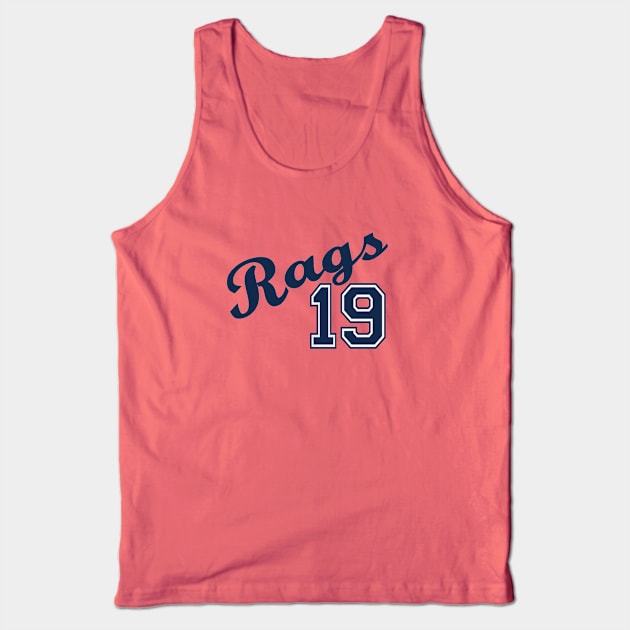 Rags 19 Design Tank Top by Bleeding Yankee Blue